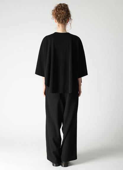 TA/PE STRETCH JERSEY FRONT HOOK BLOUSE