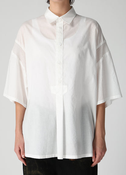 60/- COTTON LAWN HALF SLEEVE RIB BLOUSE