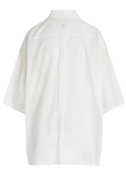 60/- COTTON LAWN HALF SLEEVE RIB BLOUSE
