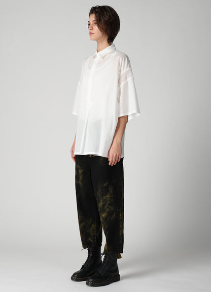 60/- COTTON LAWN HALF SLEEVE RIB BLOUSE