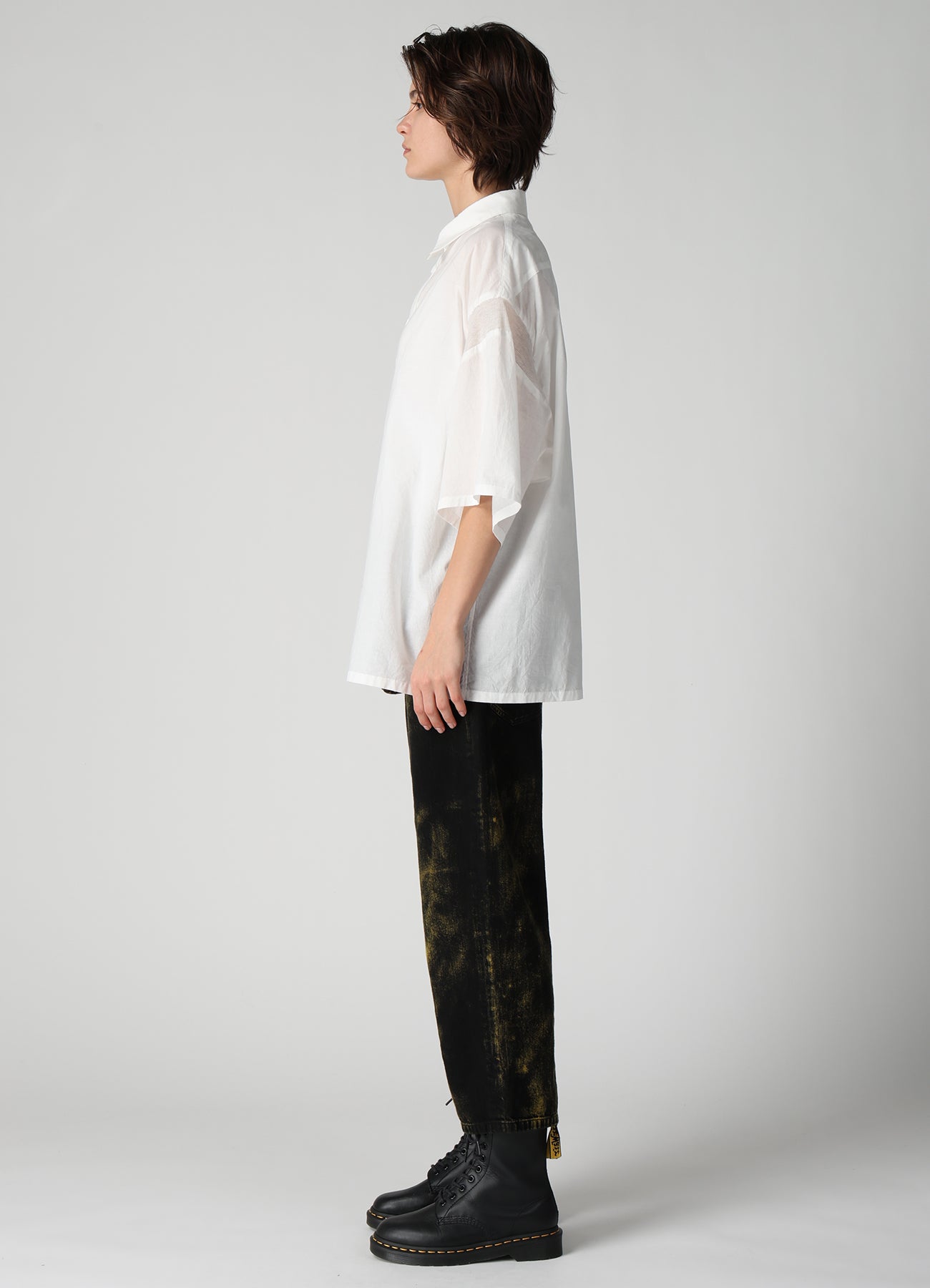 60/- COTTON LAWN HALF SLEEVE RIB BLOUSE