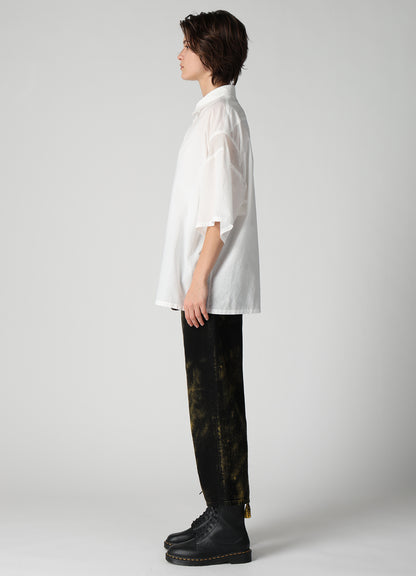 60/- COTTON LAWN HALF SLEEVE RIB BLOUSE