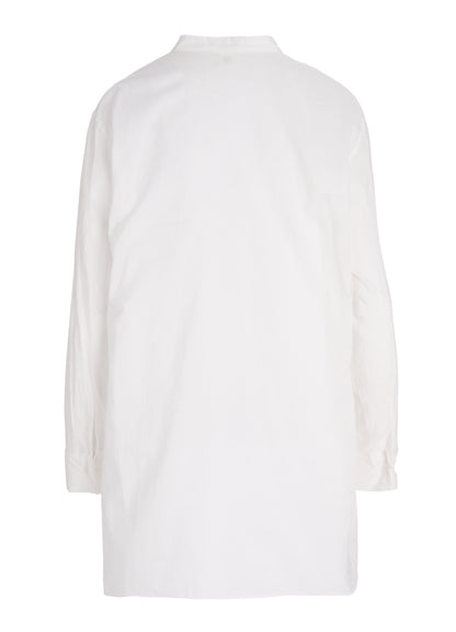 60/- COTTON LAWN STAND COLLAR STRING BLOUSE