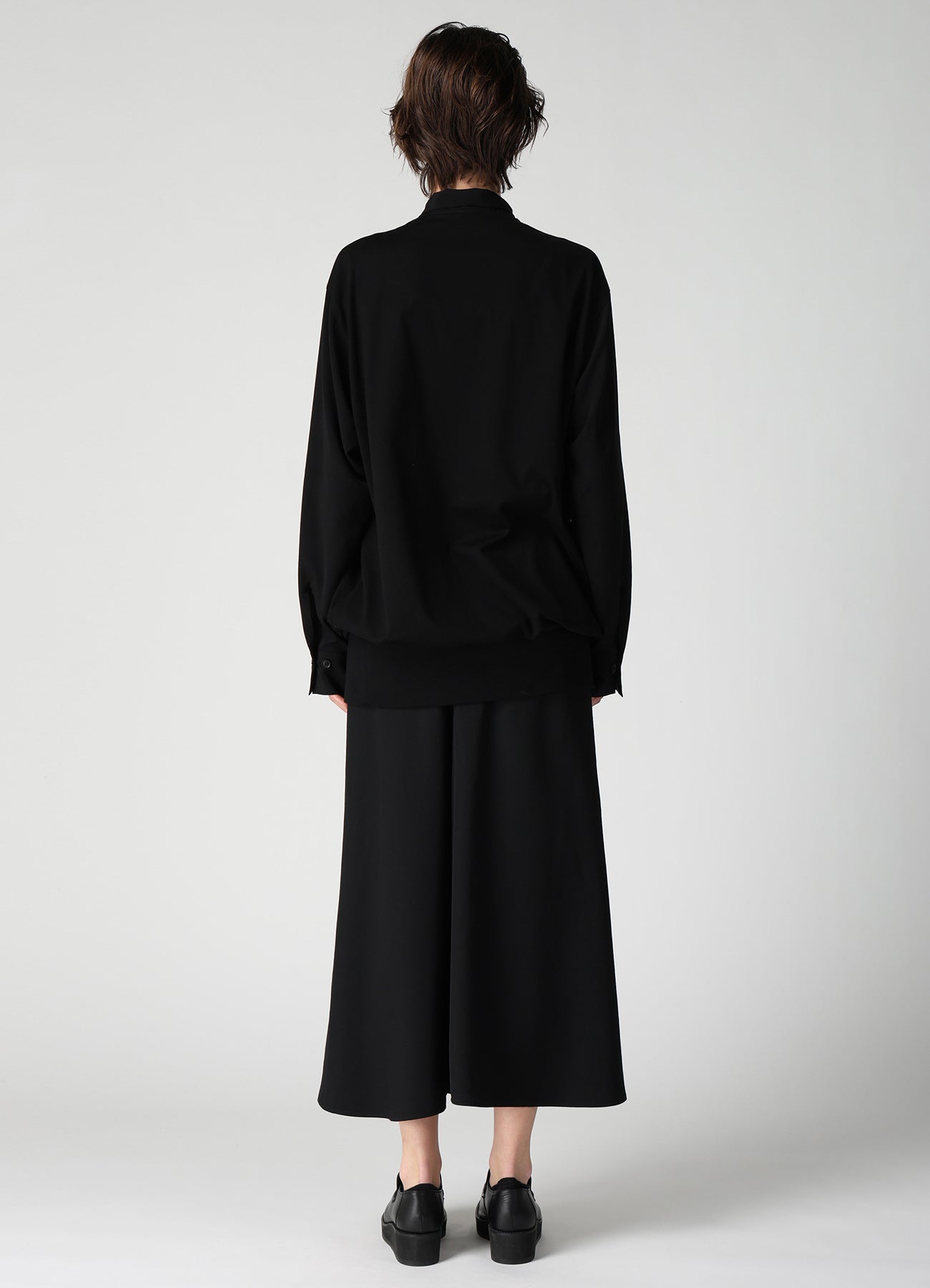 TA/PE CREPE DE CHINE COMBINATION BLOUSE