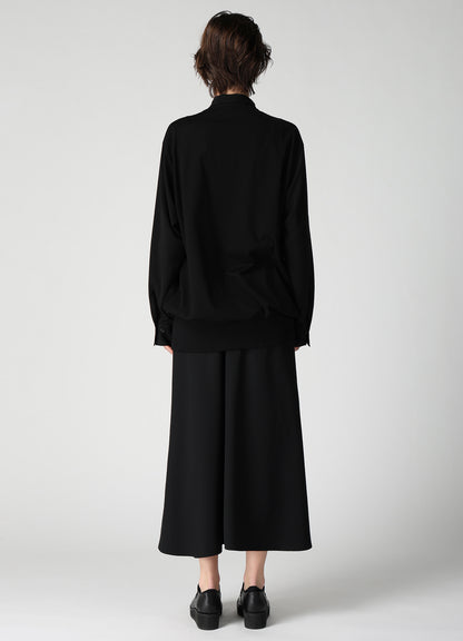TA/PE CREPE DE CHINE COMBINATION BLOUSE