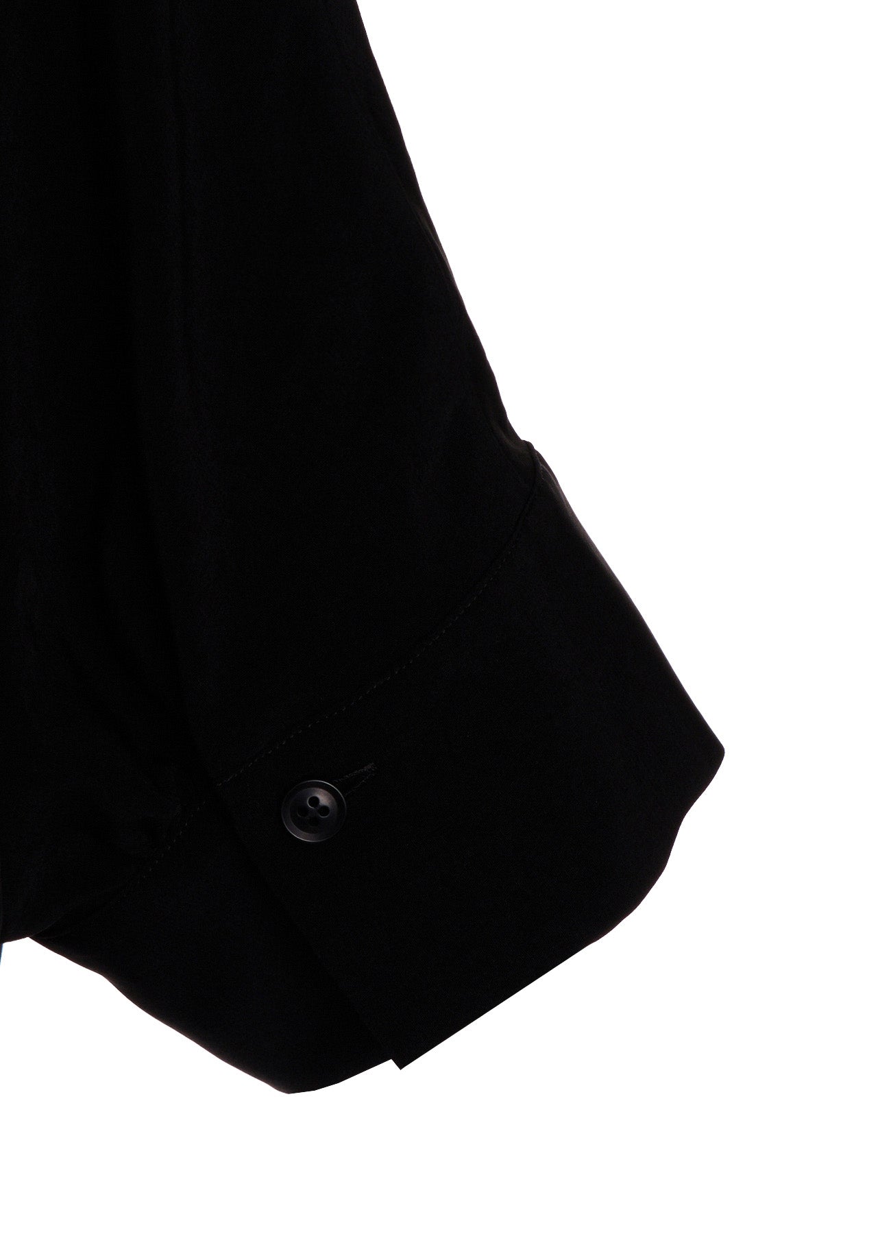 TA/PE CREPE DE CHINE HALF SLEEVE CAPE SHIRT