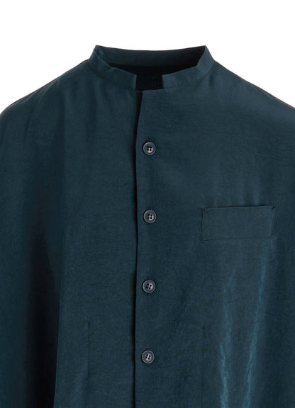 TA/PE CREPE DE CHINE HALF SLEEVE BOX SHIRT