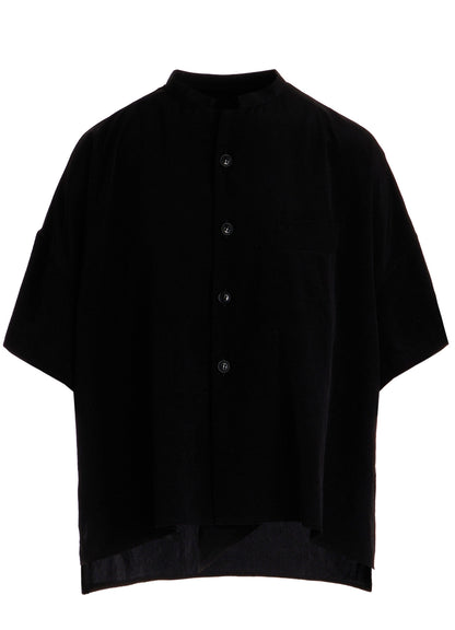 TA/PE CREPE DE CHINE HALF SLEEVE BOX SHIRT