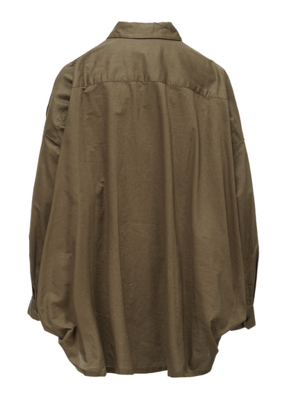 [Y's BORN PRODUCT] DOUBLE FRONT BIG BLOUSE