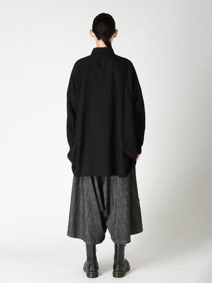 [Y's BORN PRODUCT] DOUBLE FRONT BIG BLOUSE