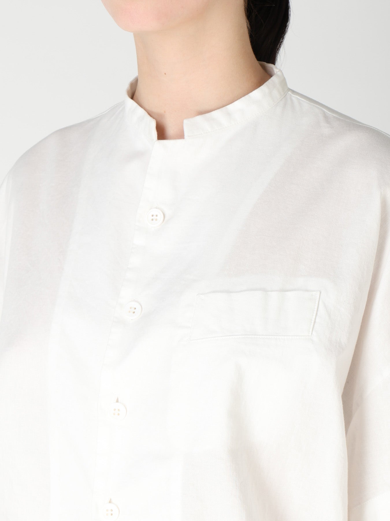 [Y's BORN PRODUCT] HALF SLEEVE BOX SHIRT
