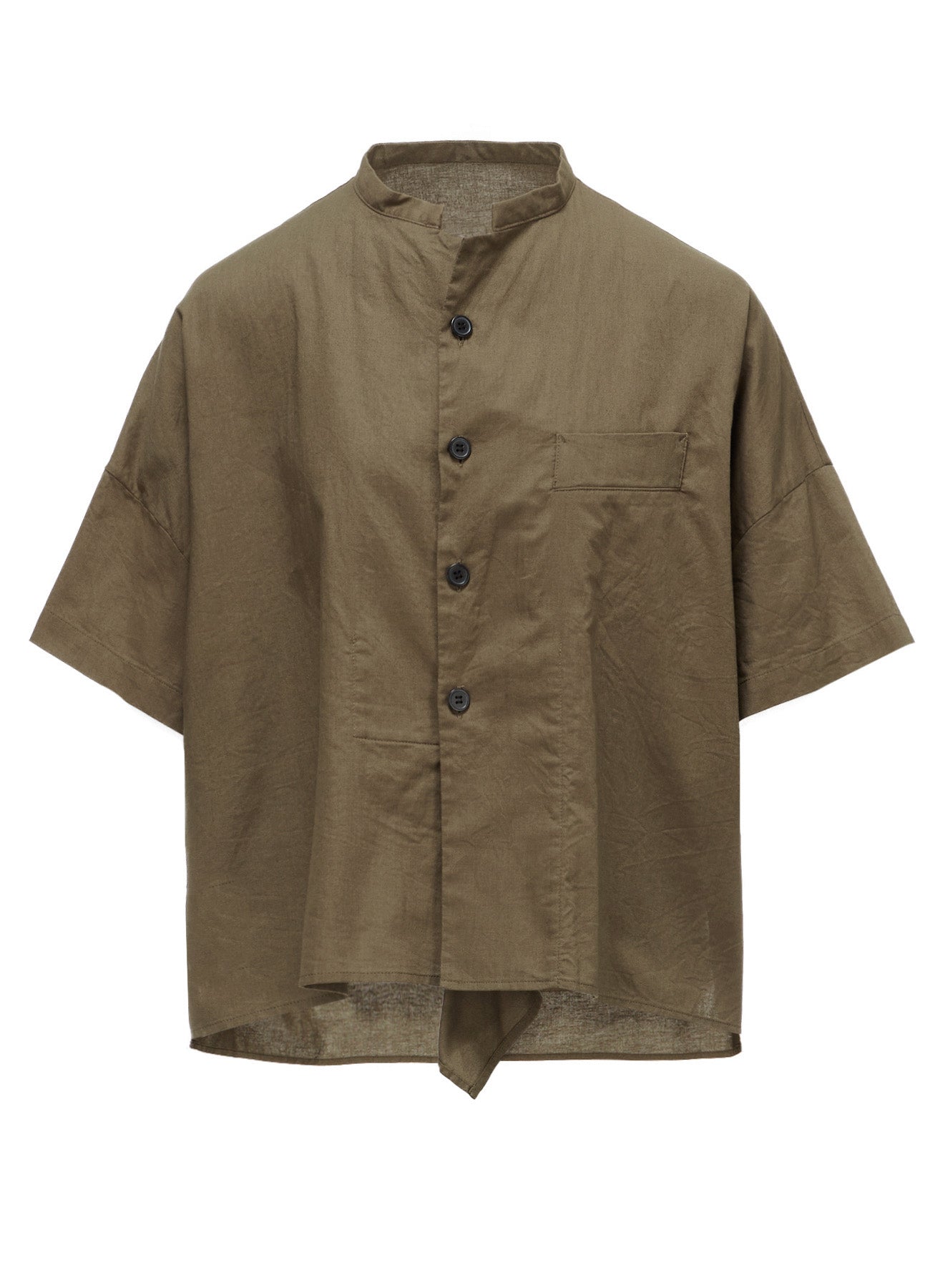 [Y's BORN PRODUCT] HALF SLEEVE BOX SHIRT
