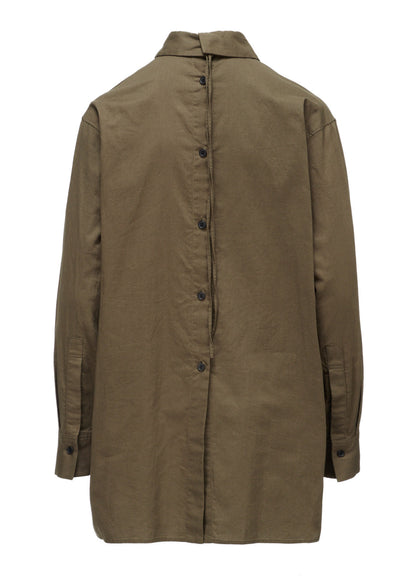 [Y's BORN PRODUCT] F/B OPEN BLOUSE