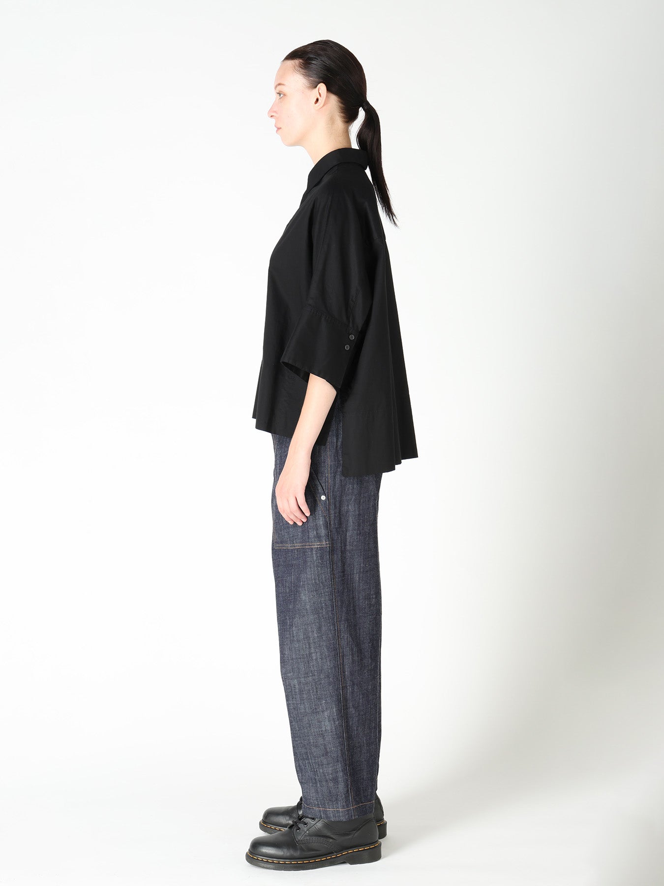 [Y's BORN PRODUCT] WIDE CUFFS SHIRT