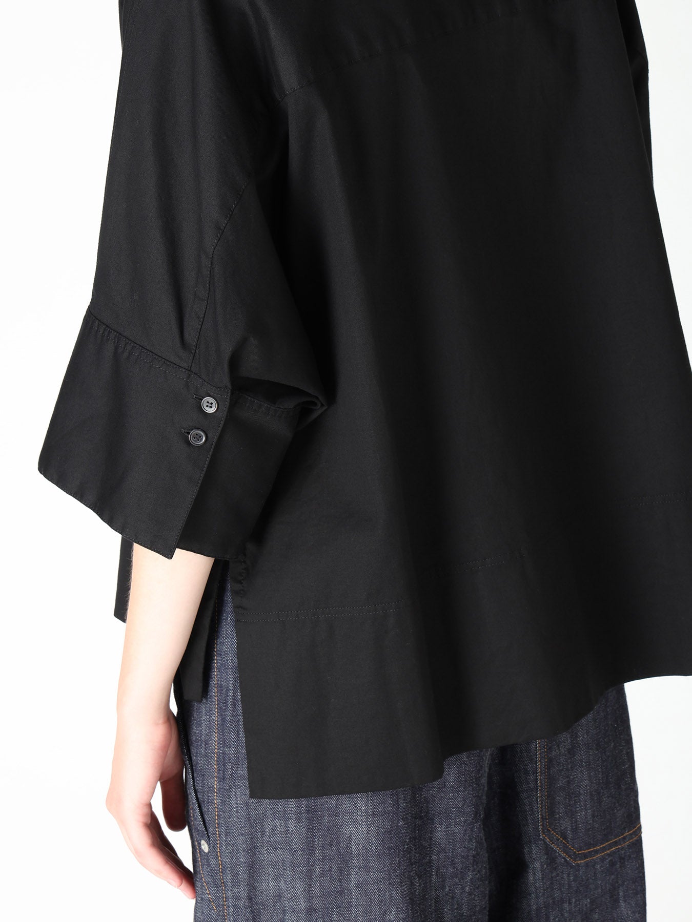 [Y's BORN PRODUCT] WIDE CUFFS SHIRT