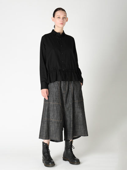 [Y's BORN PRODUCT] FRONT GATHER BLOUSE