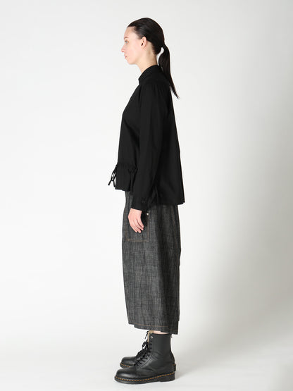 [Y's BORN PRODUCT] FRONT GATHER BLOUSE