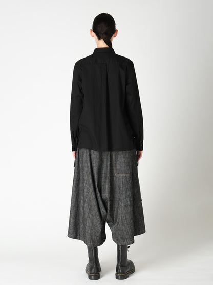 [Y's BORN PRODUCT] FRONT GATHER BLOUSE