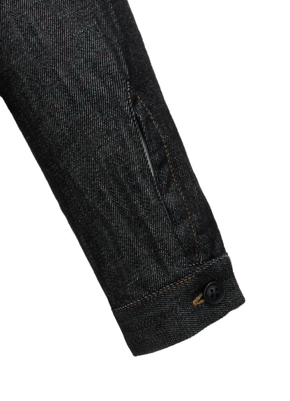 6OZ DENIM GATHERED COLLAR SHIRT