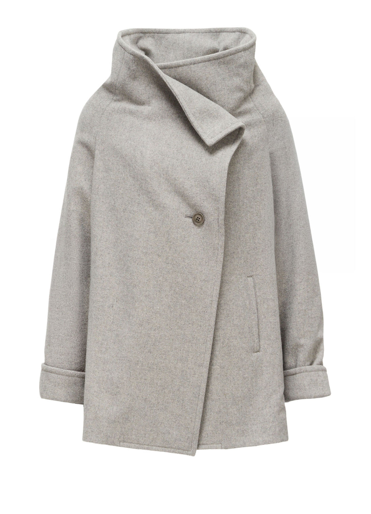 AIRY MOSSER WRAP COAT