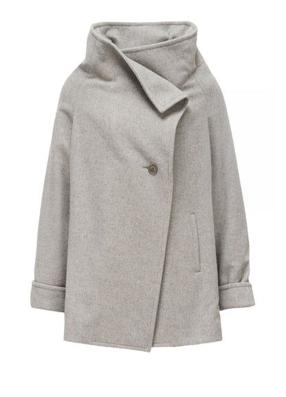 AIRY MOSSER WRAP COAT