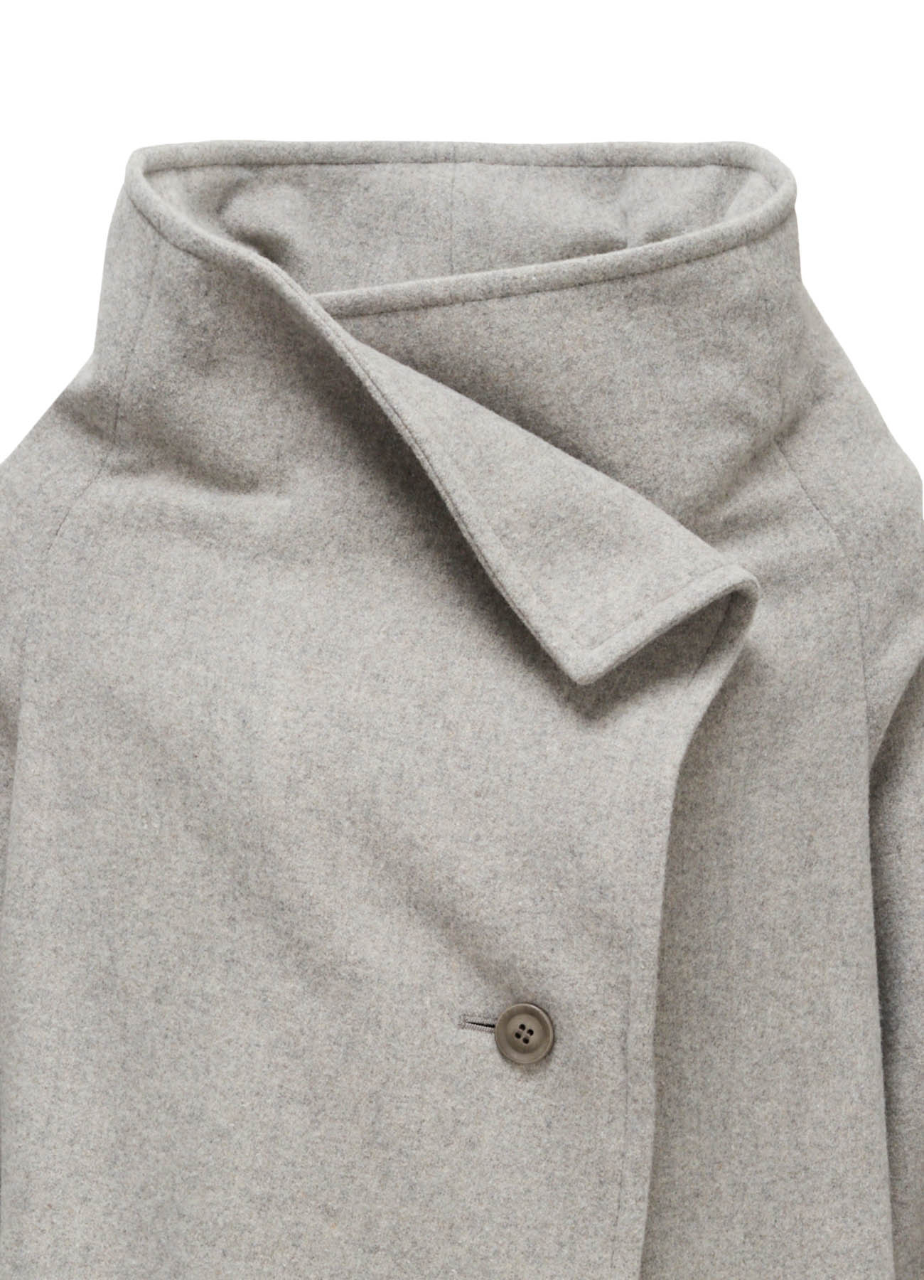 AIRY MOSSER WRAP COAT – THE SHOP YOHJI YAMAMOTO