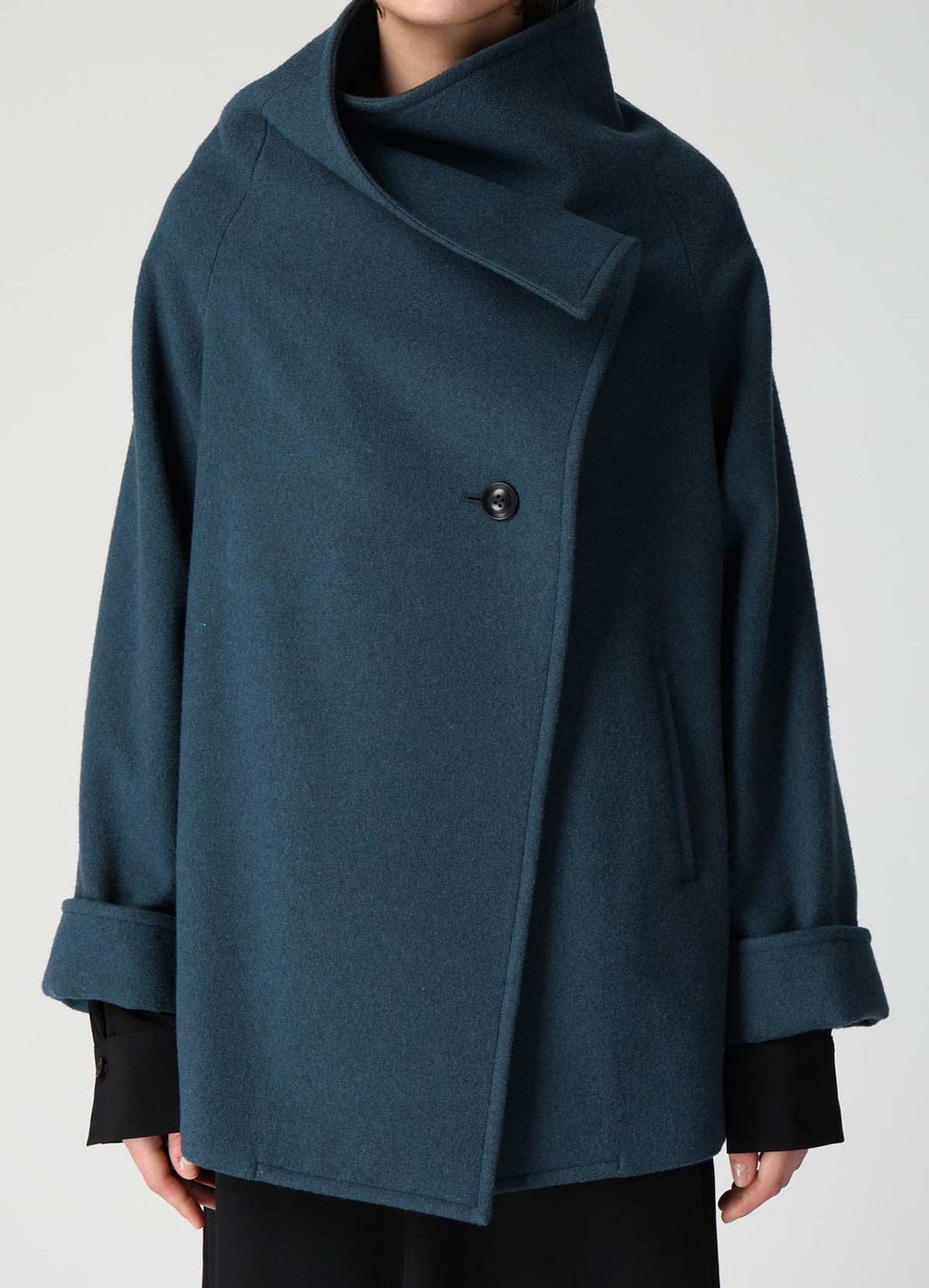 AIRY MOSSER WRAP COAT
