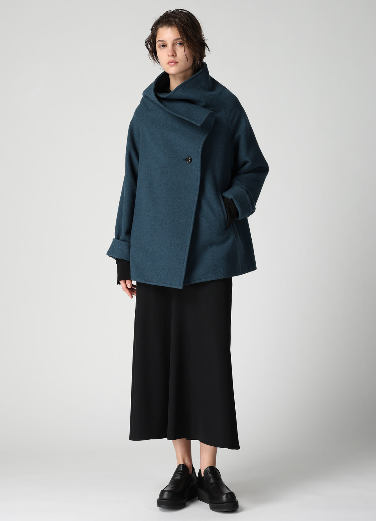 AIRY MOSSER WRAP COAT