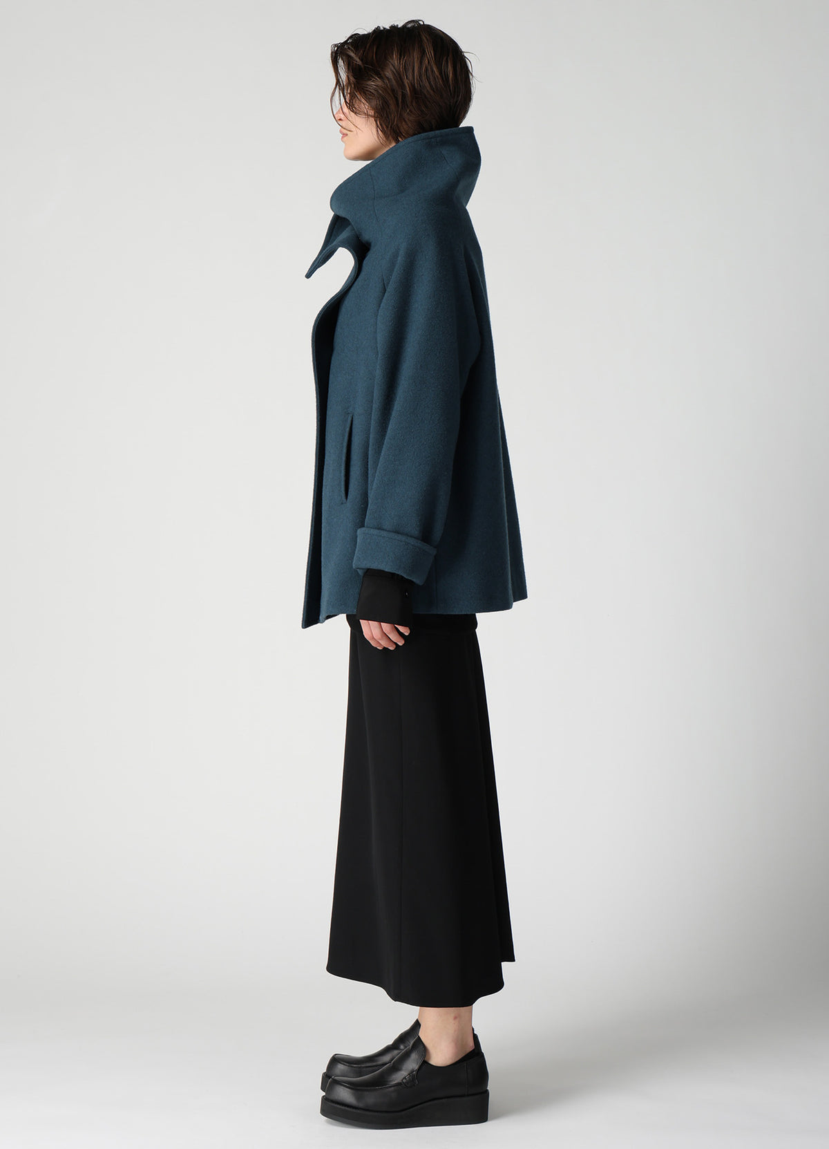 AIRY MOSSER WRAP COAT
