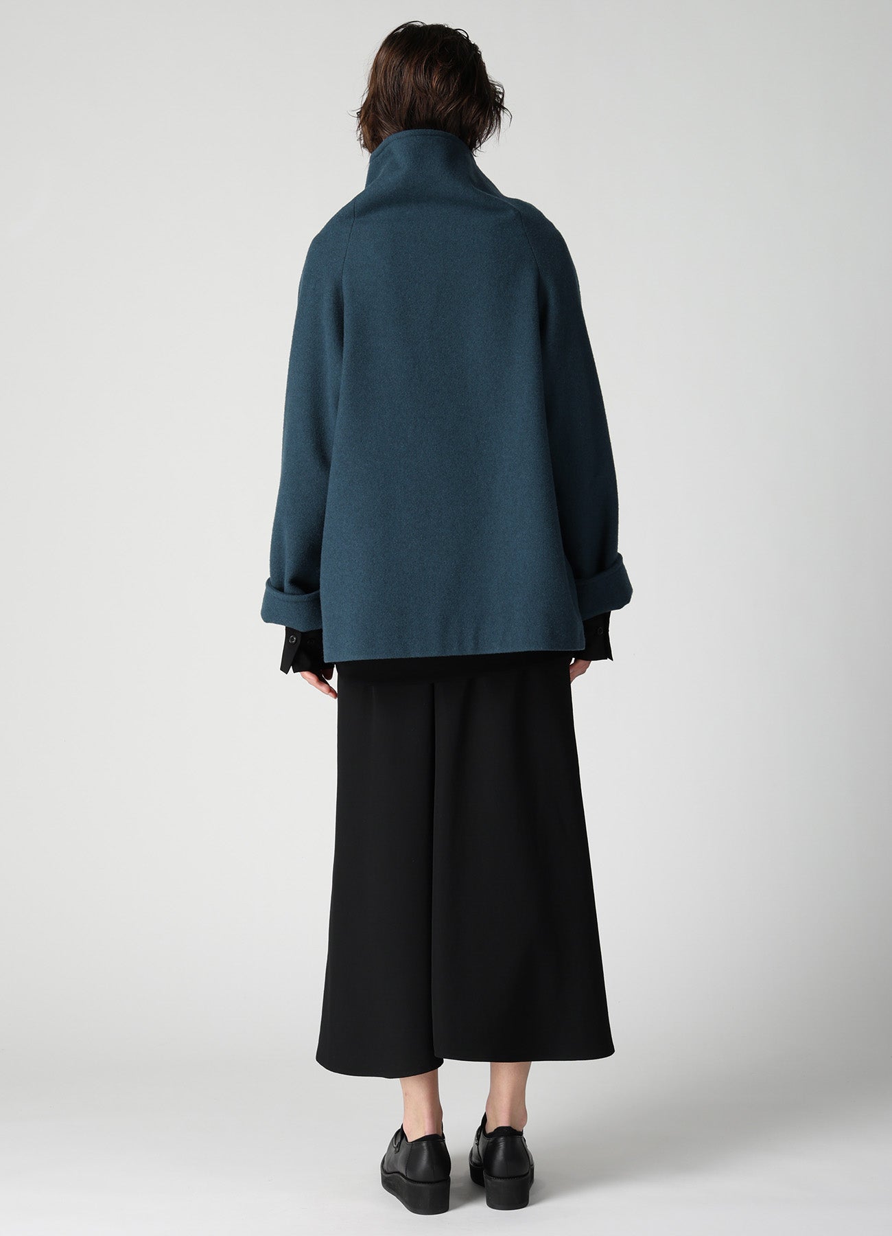 AIRY MOSSER WRAP COAT – THE SHOP YOHJI YAMAMOTO