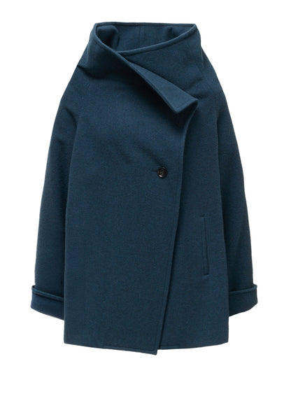AIRY MOSSER WRAP COAT