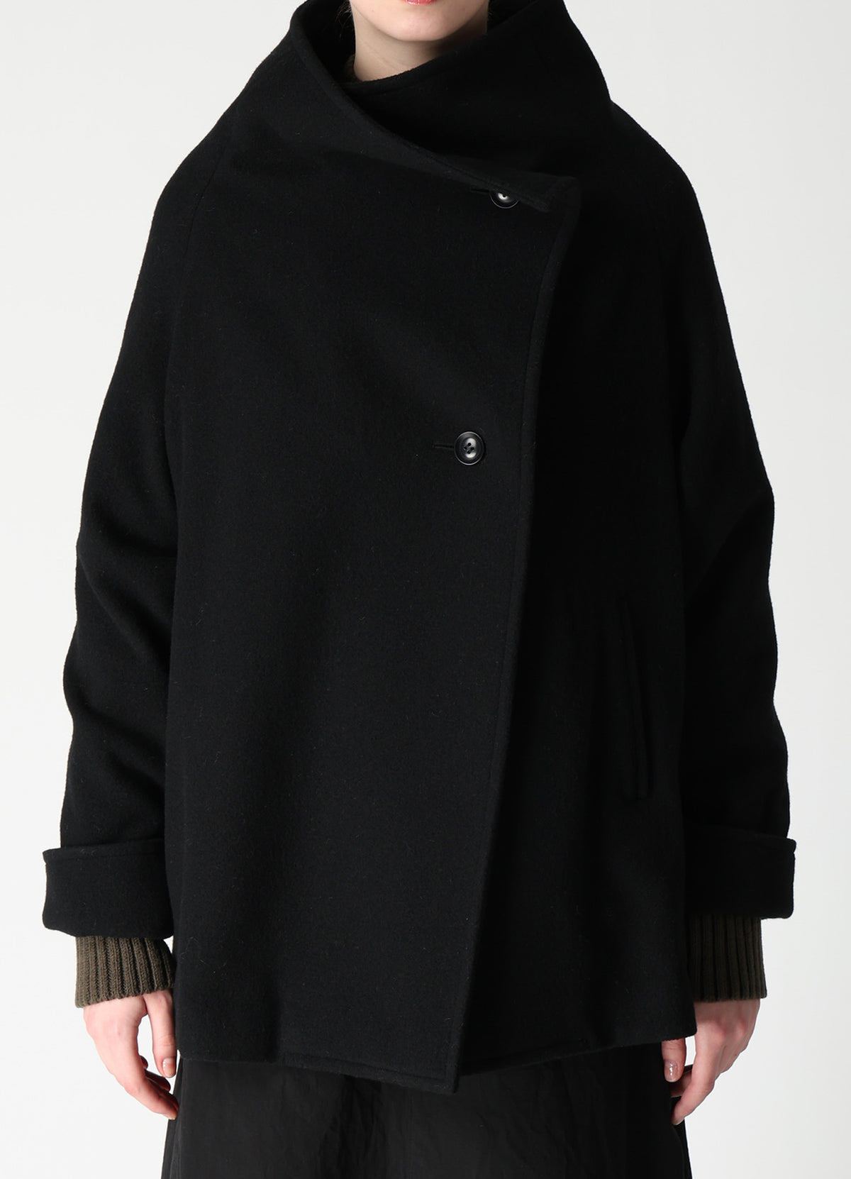 AIRY MOSSER WRAP COAT