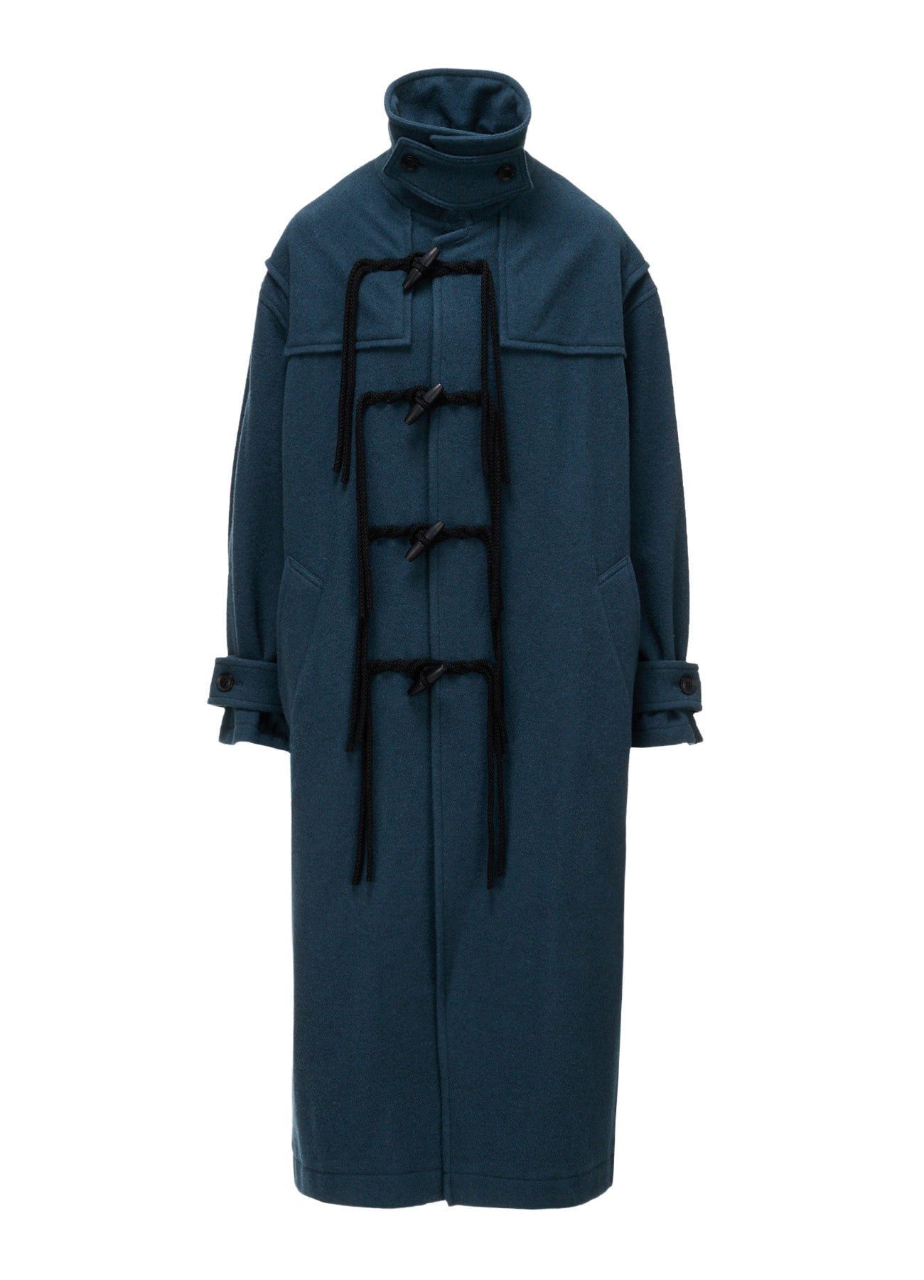 AIRY MOSSER LONG DUFFLE COAT – THE SHOP YOHJI YAMAMOTO
