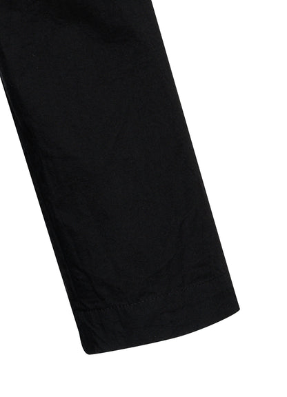 COTTON FLAX FLARE DRESS