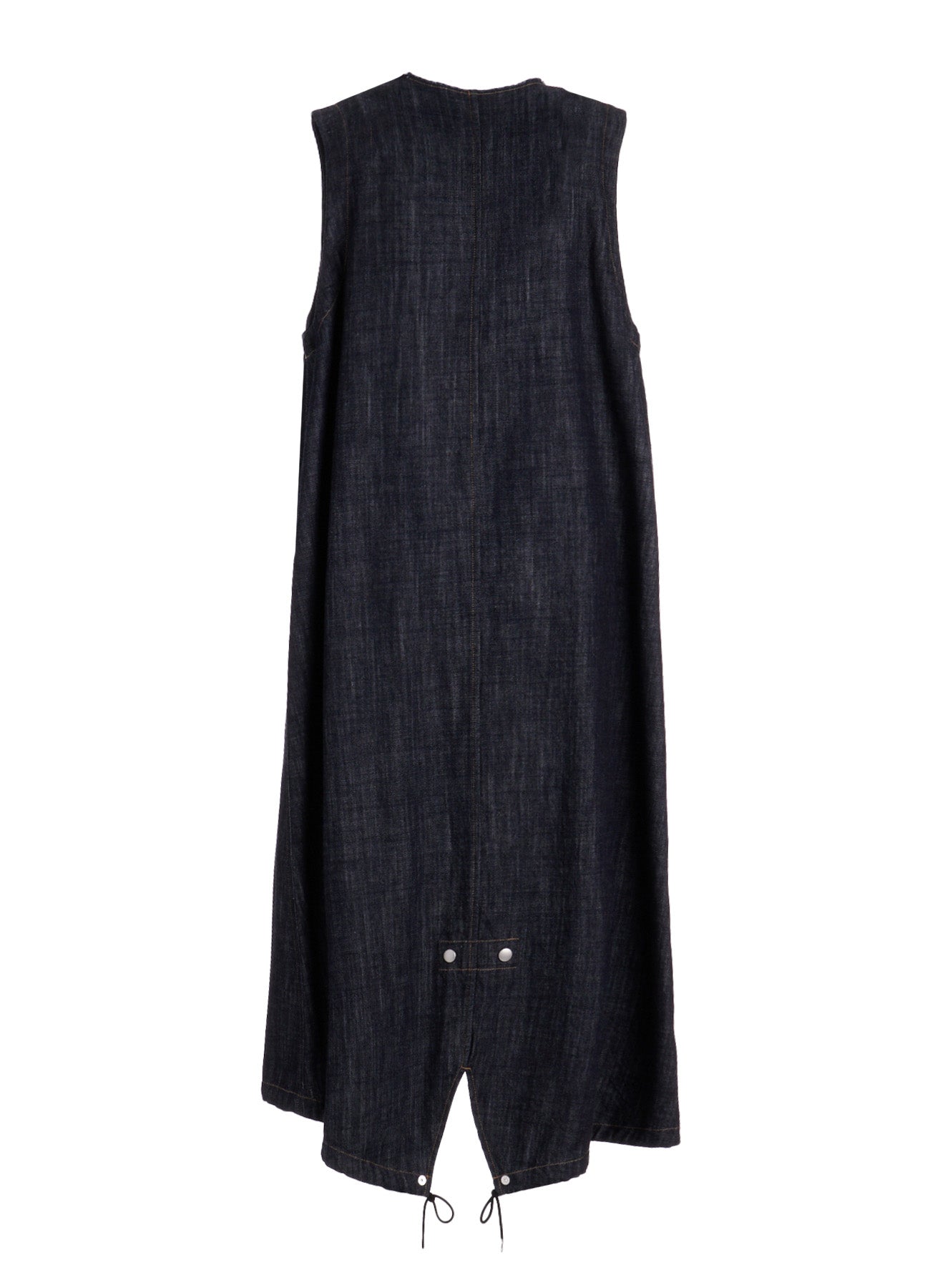 8OZ DENIM FISHTAIL DRESS