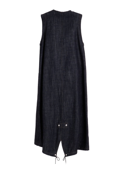 8OZ DENIM FISHTAIL DRESS