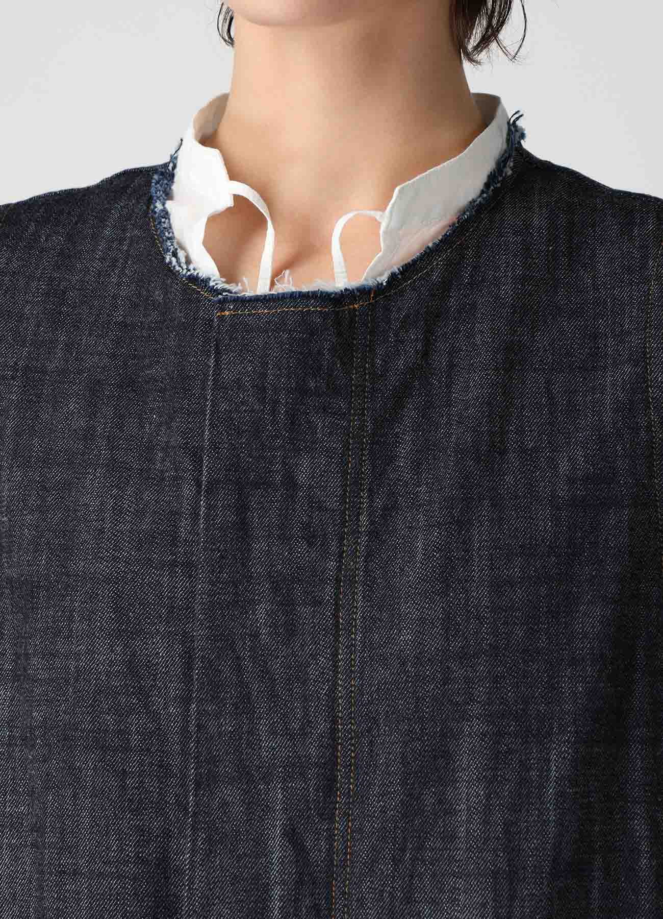 8OZ DENIM FISHTAIL DRESS