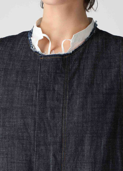 8OZ DENIM FISHTAIL DRESS