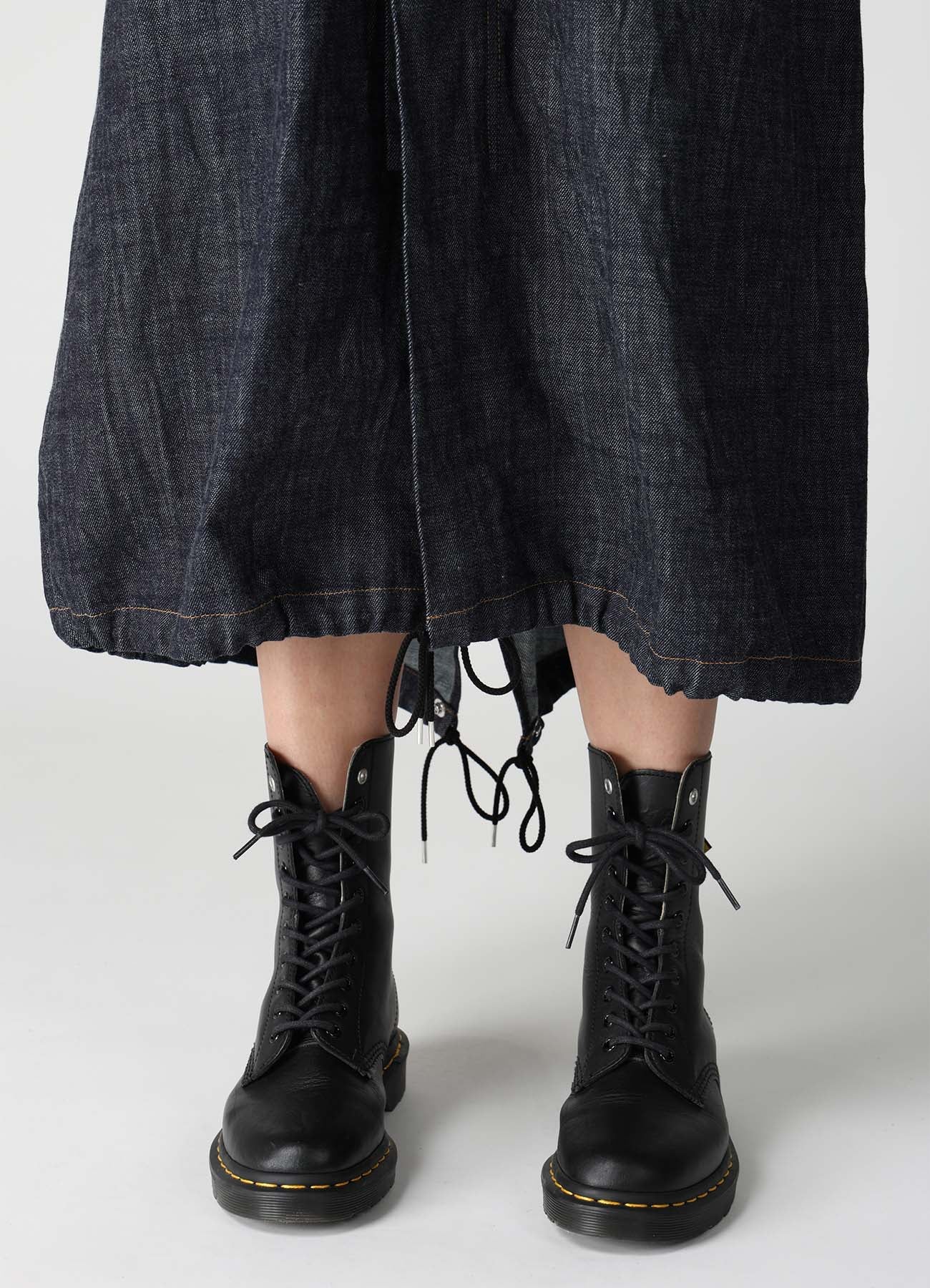 8OZ DENIM FISHTAIL DRESS