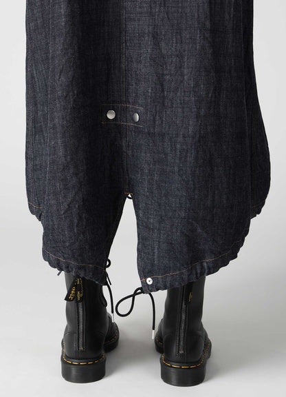 8OZ DENIM FISHTAIL DRESS