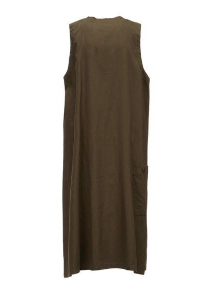 [Y's BORN PRODUCT] LONG POCKET DRESS
