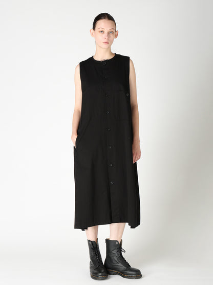 [Y's BORN PRODUCT] LONG POCKET DRESS