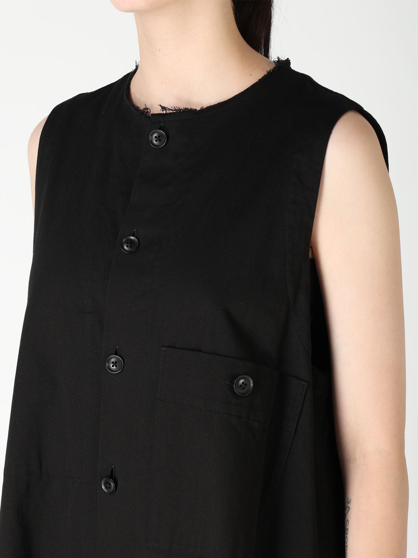 [Y's BORN PRODUCT] LONG POCKET DRESS