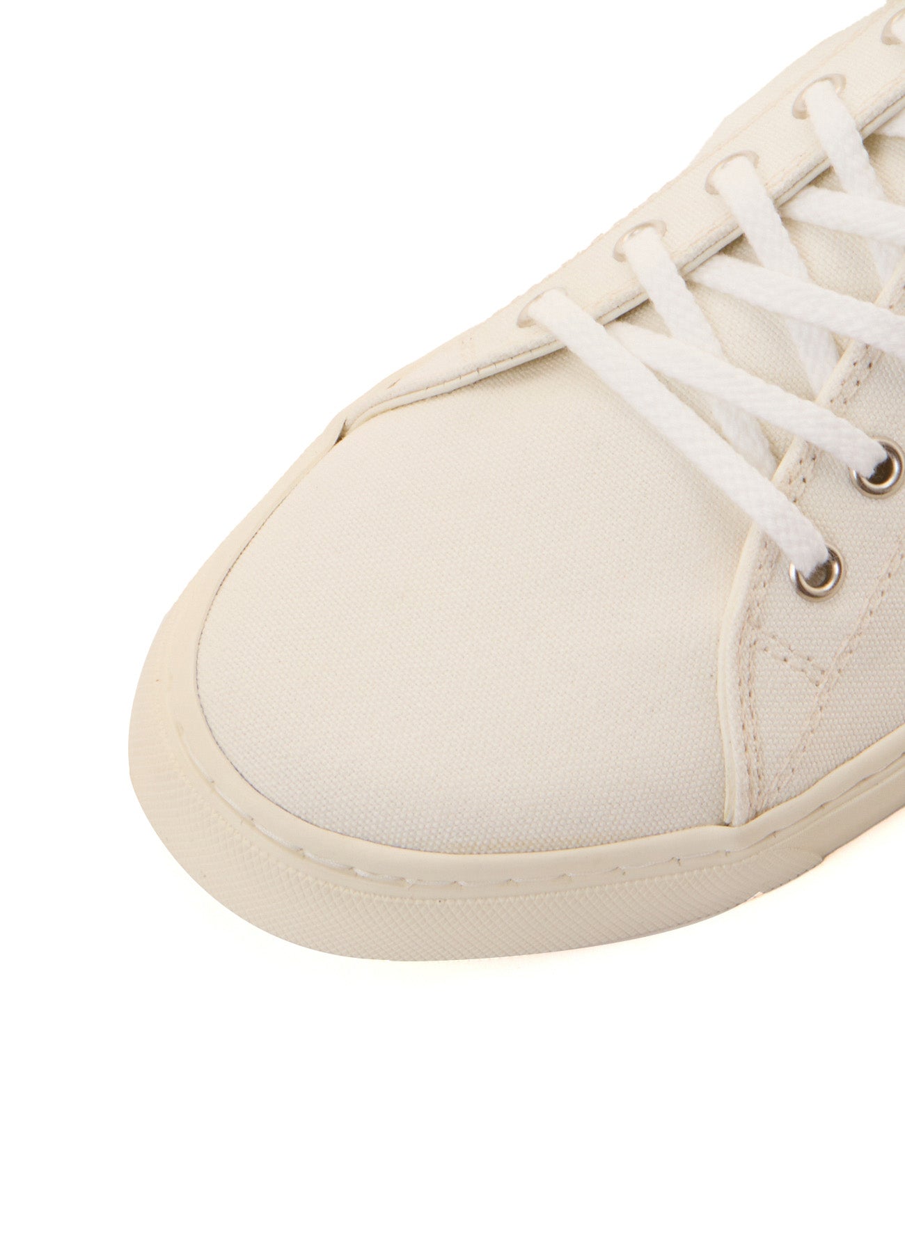 "ONE LIFE" COTTON CANVAS LOW-CUT SNEAKER