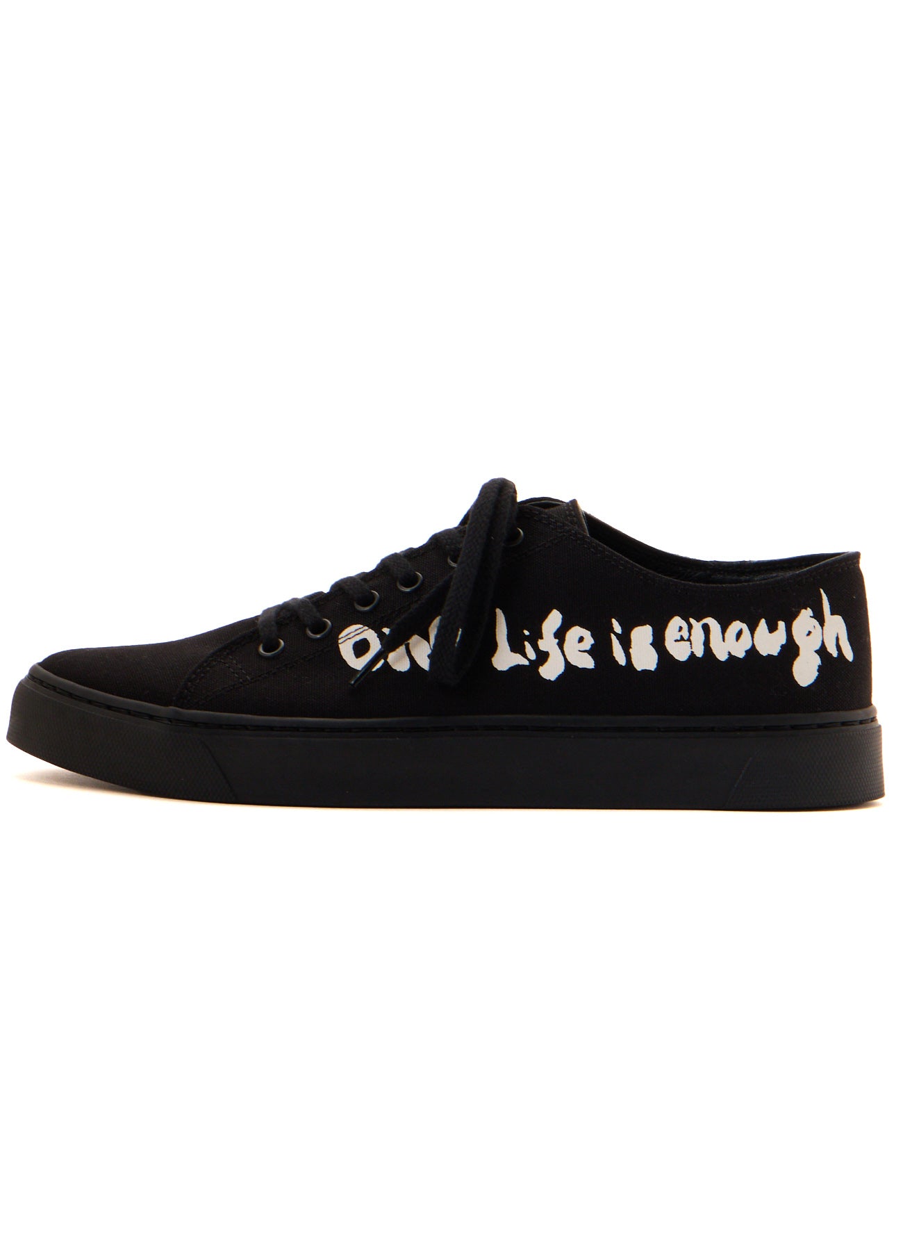 "ONE LIFE" COTTON CANVAS LOW-CUT SNEAKER