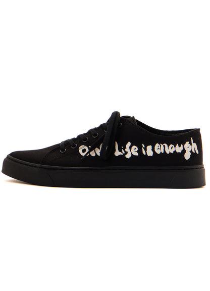 "ONE LIFE" COTTON CANVAS LOW-CUT SNEAKER