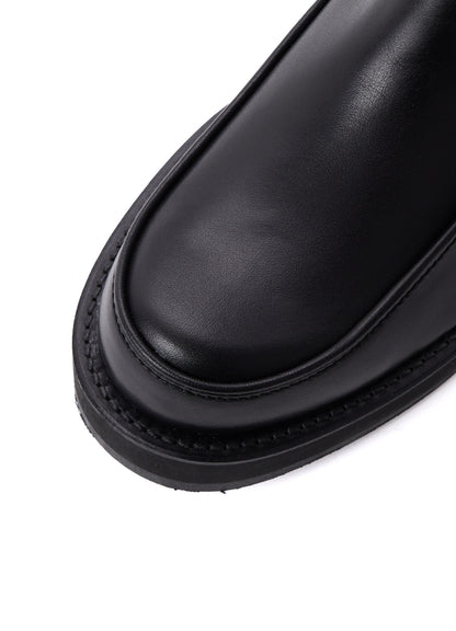 SMOOTH LEATHER PLATFOAM LONG BOOTS
