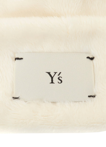 Y's × New Era MICRO FUR CUFF KNIT