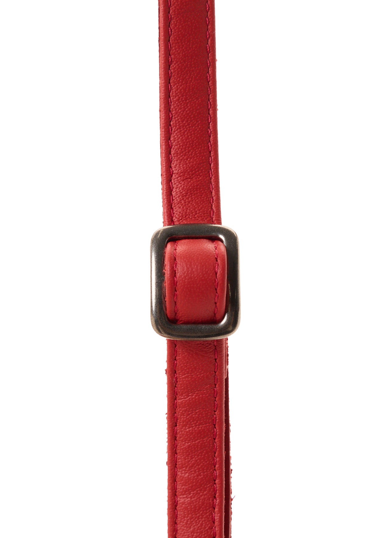 SEMI GLOSS LEATHER LACE UP BAG