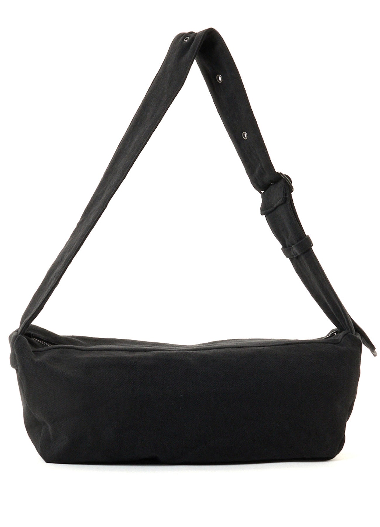 "ONE LIFE" COTTON/LINEN GABARDINE BOX SHOULDER BAG